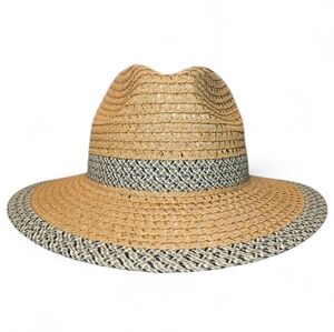 C.C Exclusive Braided Womens Sunhat‎ Panama Fedora Multi Color